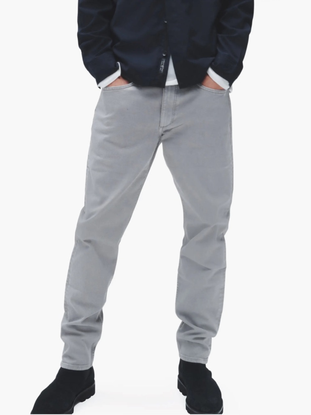 Rag & Bone Men’s Fit 2 Slim Fit Aero Stretch Jeans in Grey Size 31x32 NWT